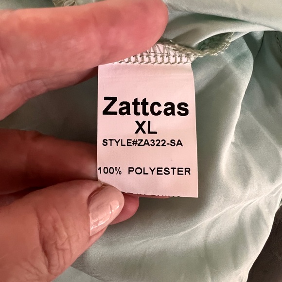 Brand new solid color light green summer mini dress. Size XL - Picture 13 of 13